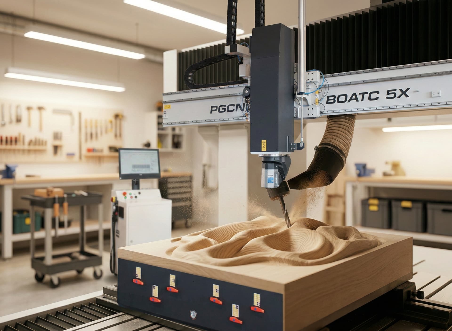 Nowość - Frezarka CNC 5 osiowa