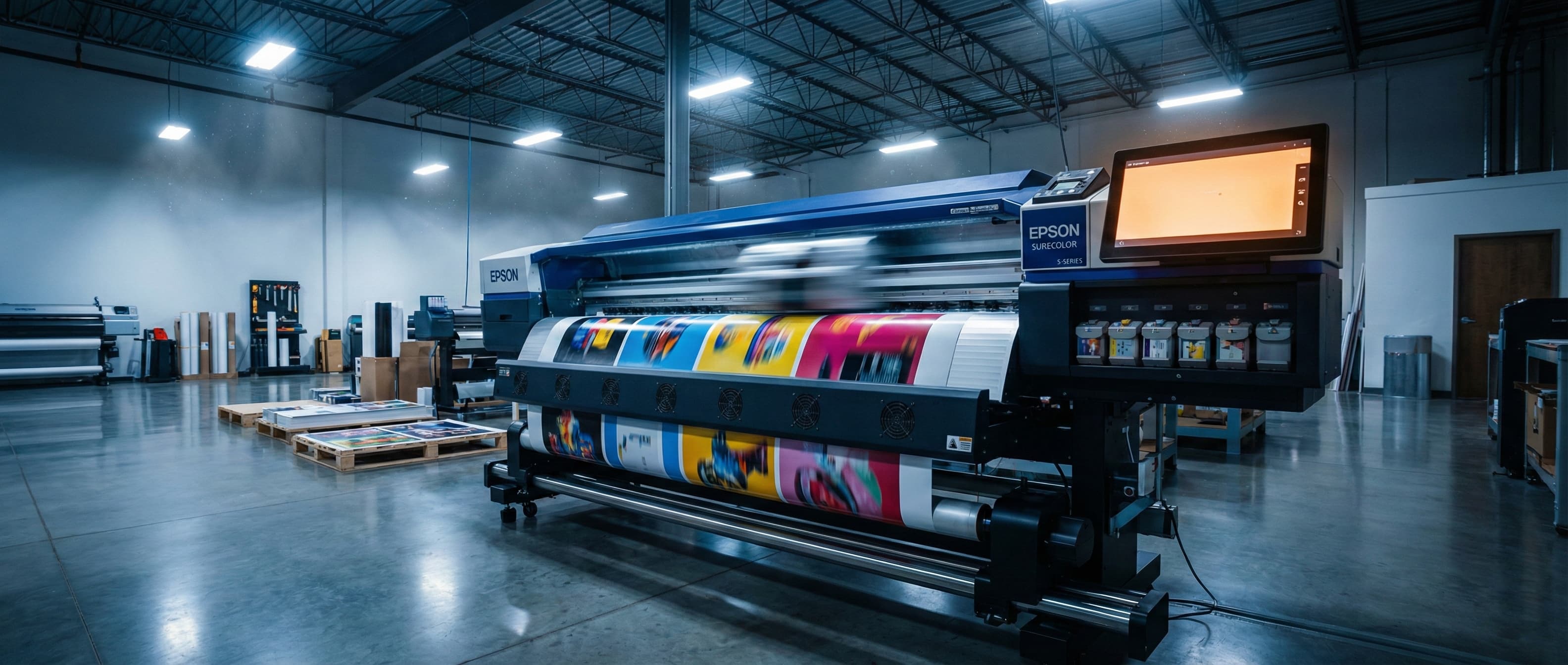 Druk wielkoformatowy ecosolwentowy