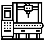 cnc-machine-manufacturing-engineer-line-icon-illustration-vector